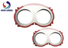 ZOOMLION DN180 DN200 DN230 DN235 DN260 carbure alliage de tungstène plaque de lunettes d'usure et bague de coupe